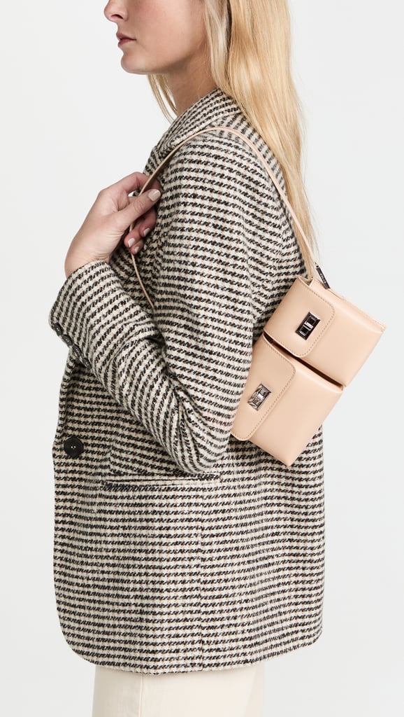 A Cool Bag: BY FAR Baby Billy Sand Semi Patent Leather Handbag