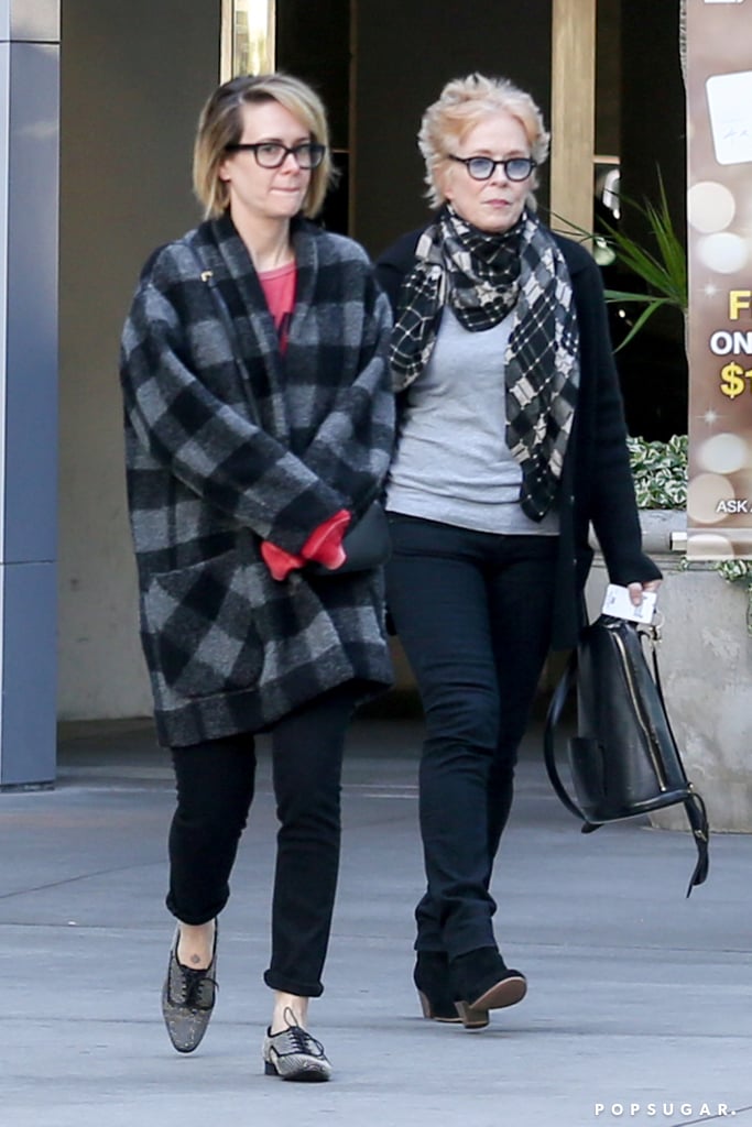 Sarah Paulson and Holland Taylor Out in LA December 2015 ...