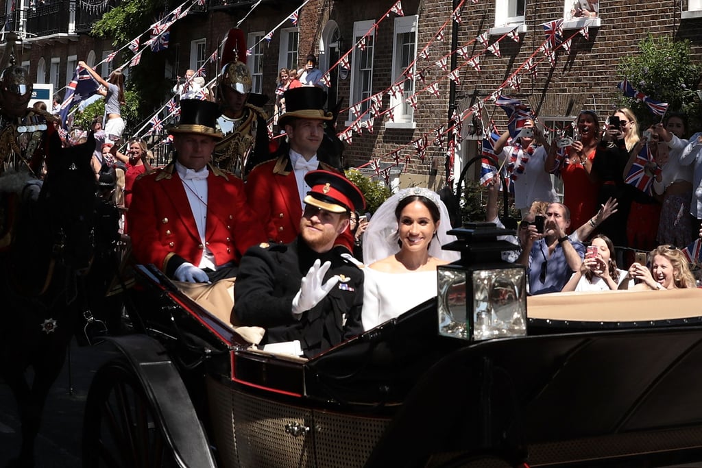 哈里王子和梅根·马克尔婚礼照片
