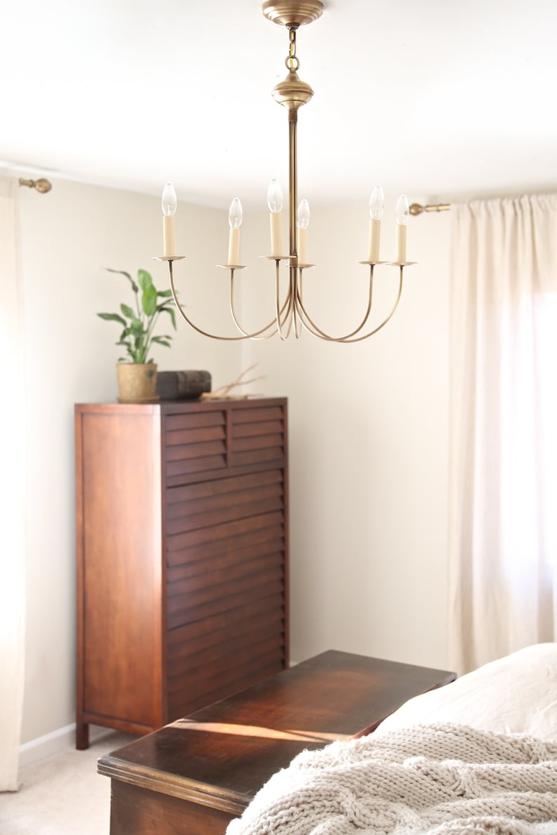 Install a Bedroom Chandelier