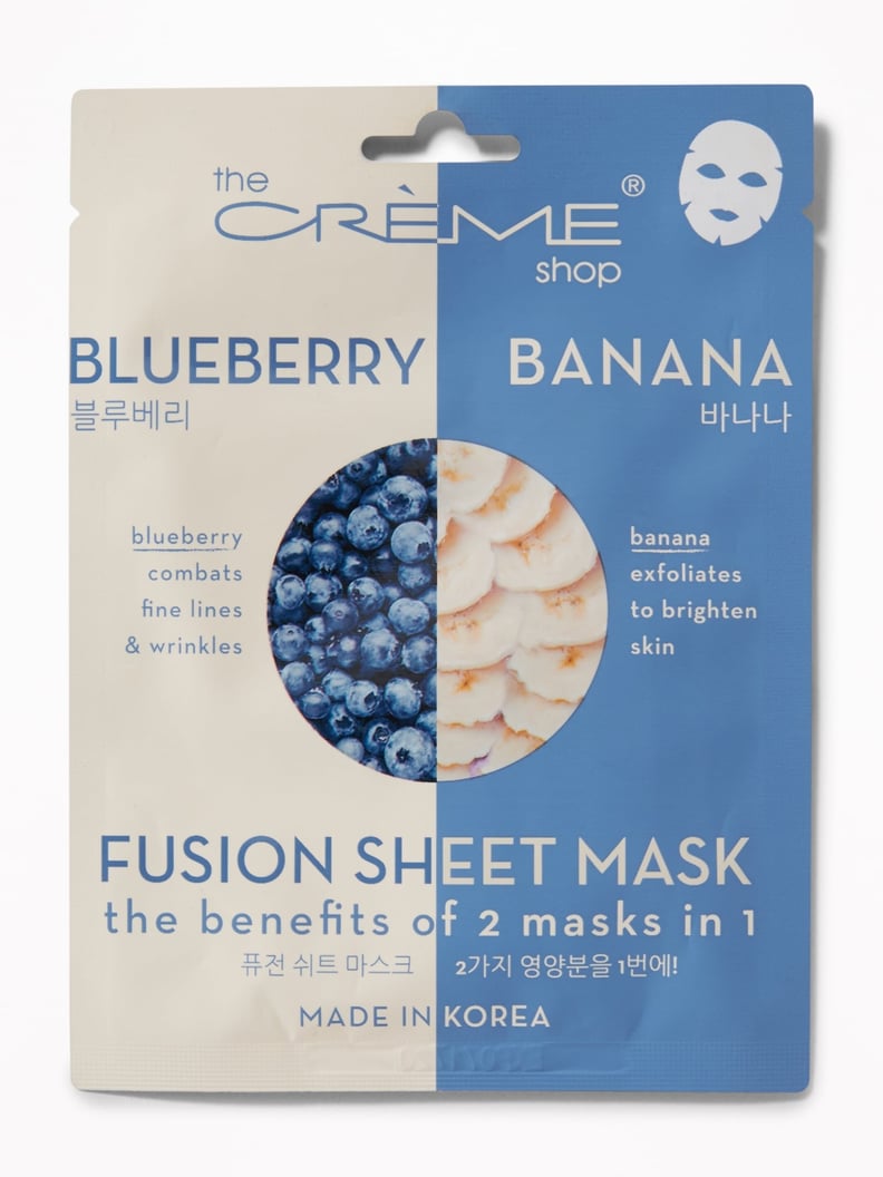 The Crème Shop Blueberry-Banana Fusion Sheet Mask
