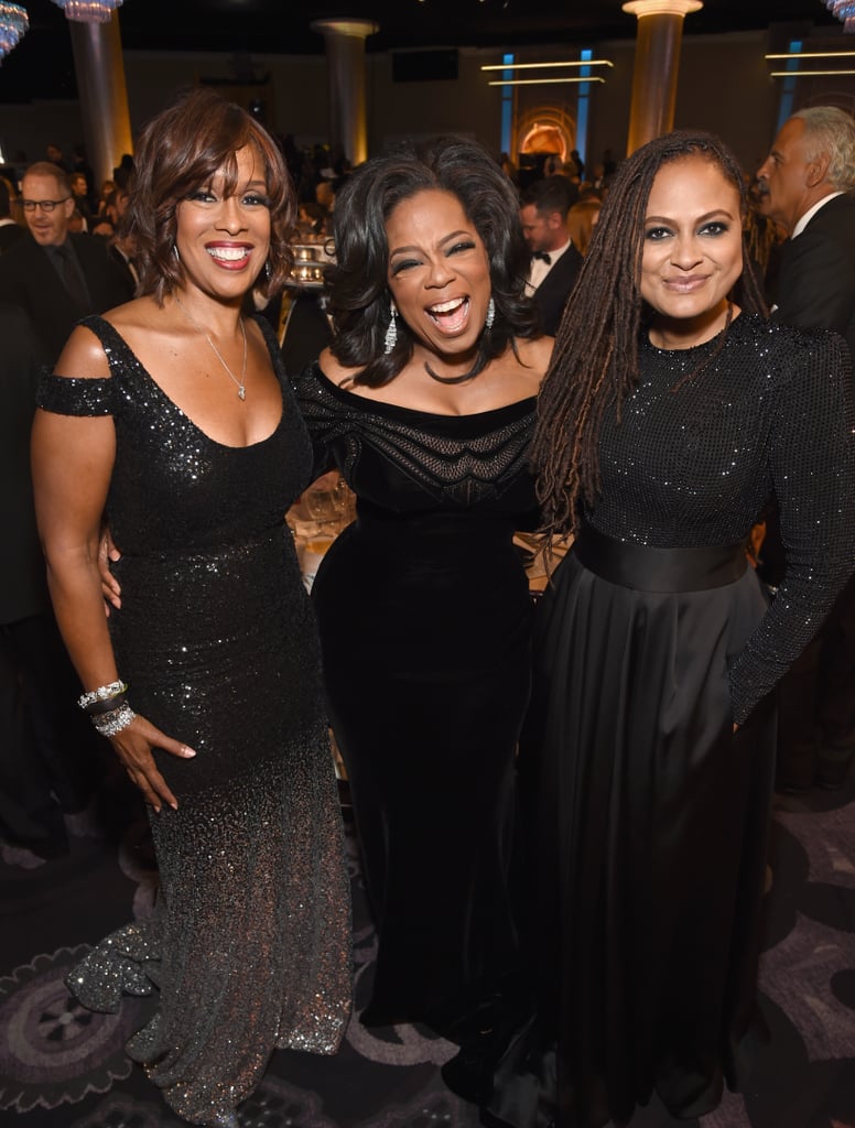 Pictured: Gayle King, Oprah Winfrey, and Ava DuVernay