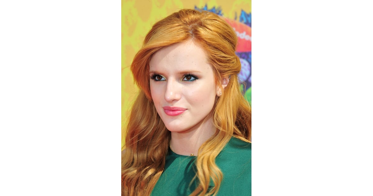 Know how to accent your hair color with makeup. | Bella Thorne Best