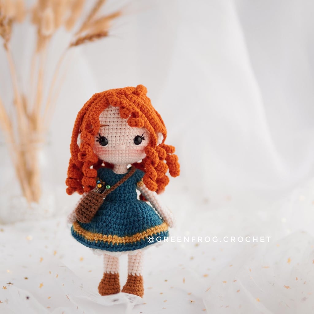 Disney Princess Doll Crochet Pattern — Merida