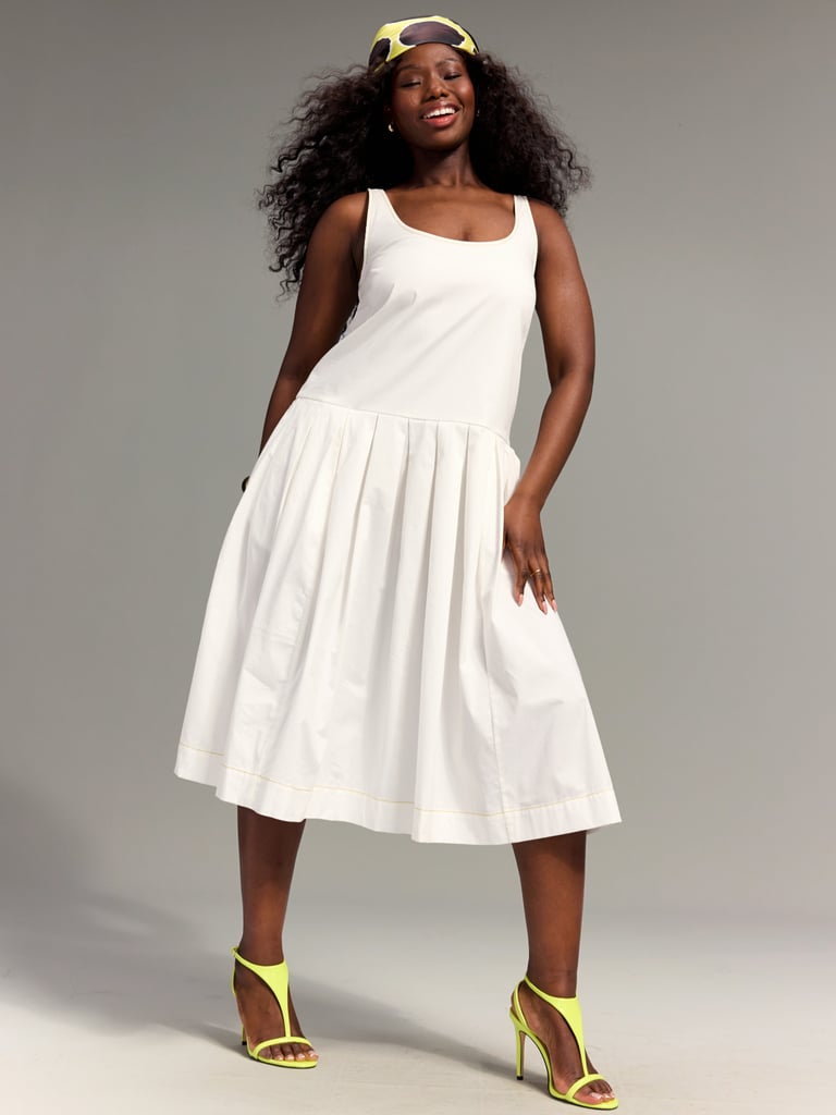 Old Navy x Christopher John Rogers Oversized Poplin Drop-Waist Dress ($70).