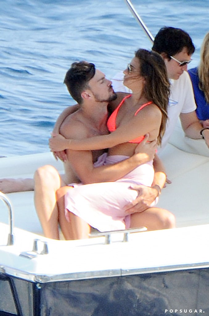 Lea Michele Kisses Matthew Paetz in Italy | Pictures