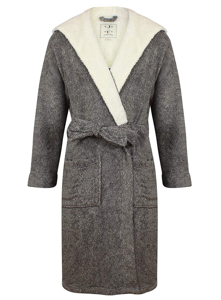 John Christian Men's Hooded Fleece Robe Best Gifts For Husbands