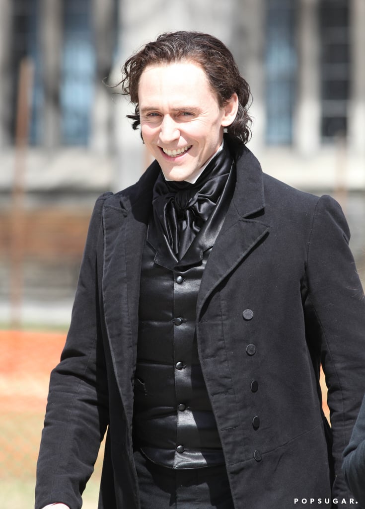 Tom Hiddleston Filming Crimson Peak | Pictures