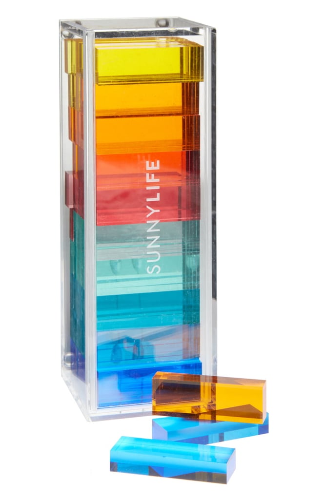Sunnylife Jumbling Tower Lucite Game The Best Board Games and Puzzles