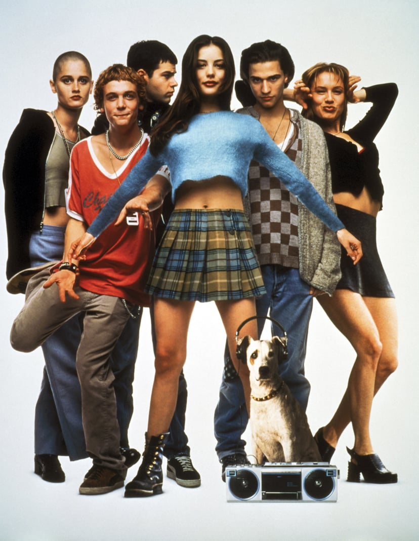 EMPIRE RECORDS, Robin Tunney, Ethan Randall, Rory Cochrane, Liv Tyler, Johnny Whitworth, Renee Zellweger, 1995, (c) Warner Brothers/courtesy Everett Collection