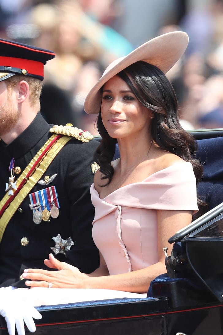 Meghan Markle's Pink Dress at Trooping the Colour 2018 ...