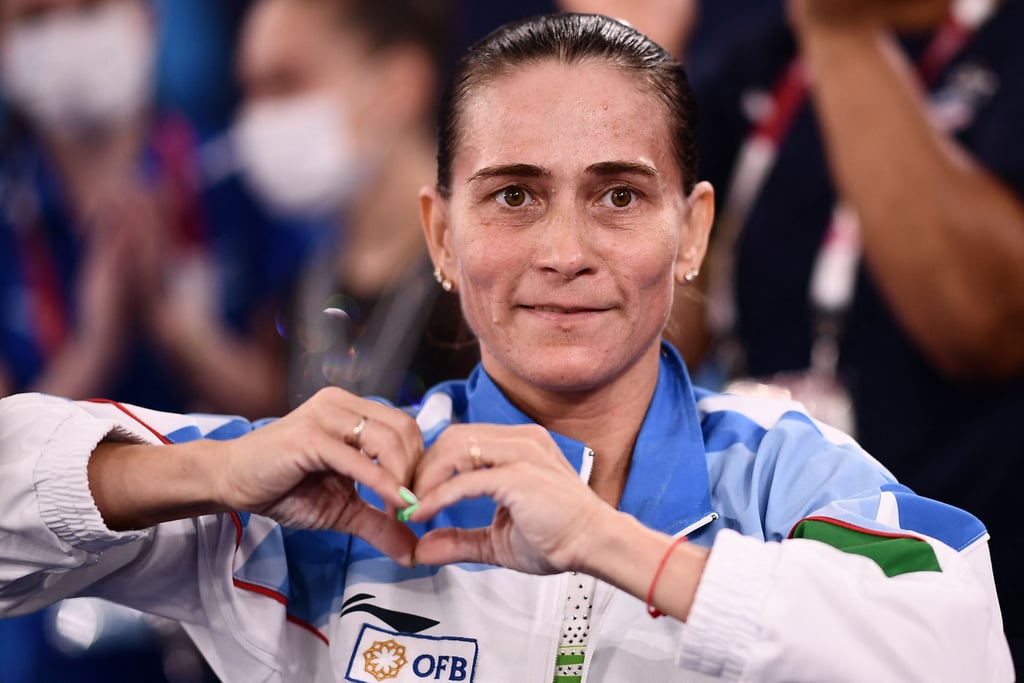 Photos: Oksana Chusovitina's Emotional Last Olympic Vault