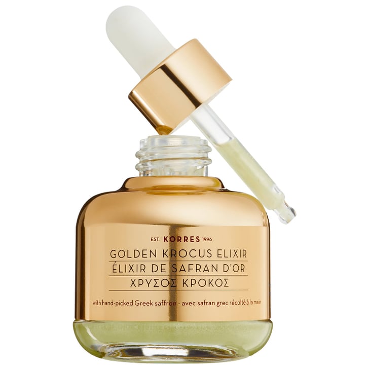 Korres Golden Krocus Ageless Saffron Elixir Serum Best Sustainable Beauty Products at Sephora