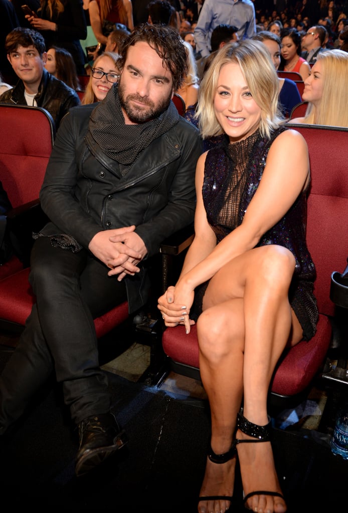 Kaley Cuoco Johnny Galecki at People's Choice Awards 2016