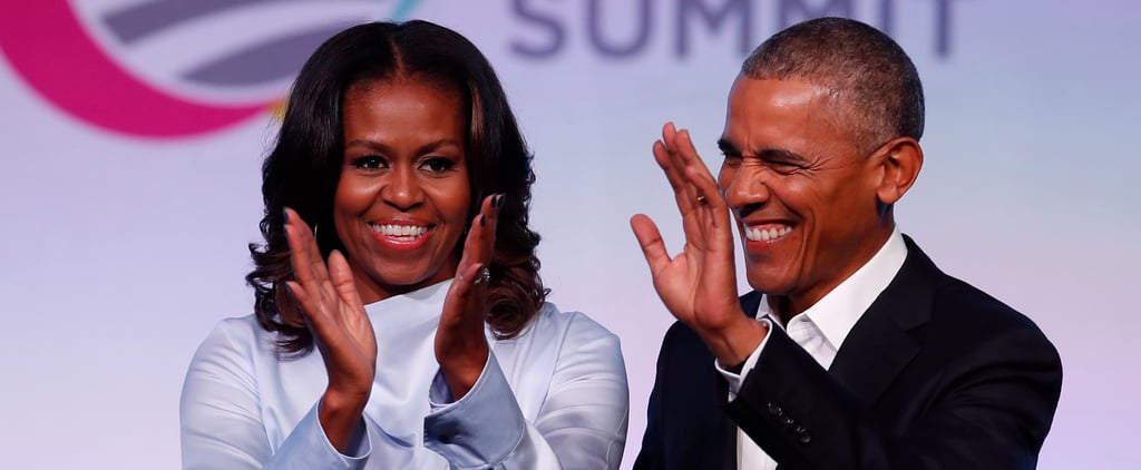 Michelle Obama's Blue Stella McCartney Shirt