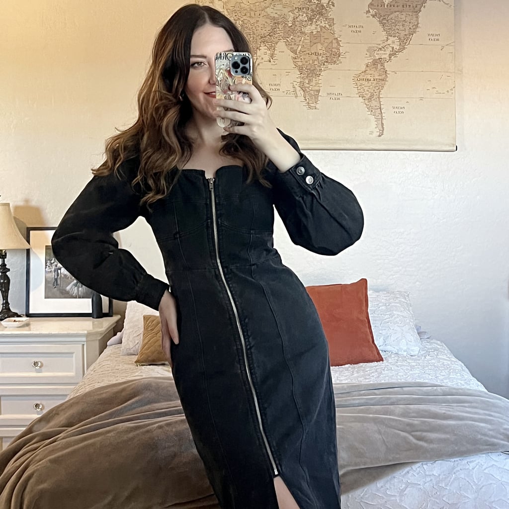 Future Collective Denim Midi Dress at Target Review POPSUGAR Fashion UK