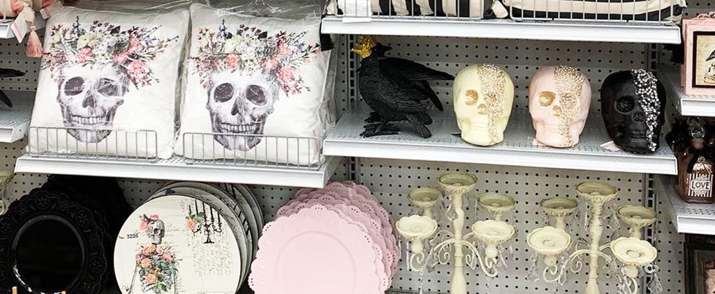See Michaels Pastel Goth Halloween Decorations