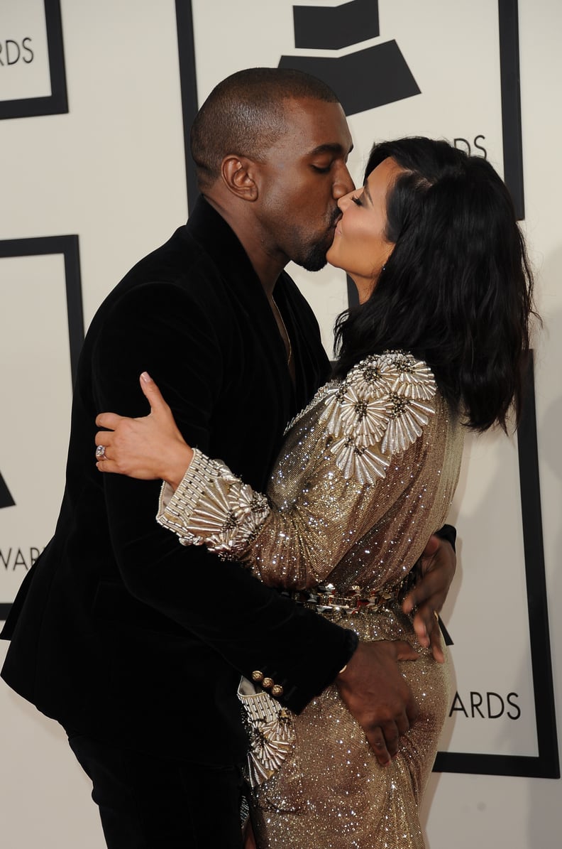 Kanye West and Kim Kardashian