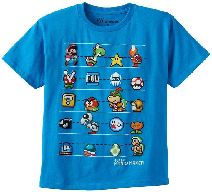 Super Mario Bros. Hero Line-Up Tee