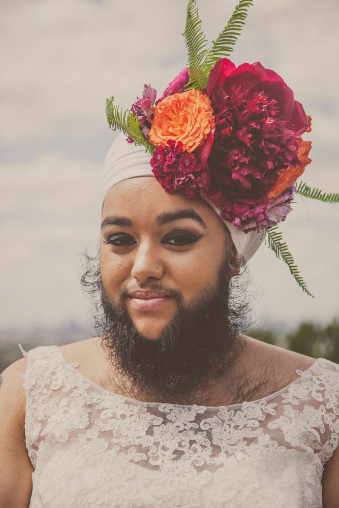This Bearded Bride Will Change the Way You Perceive Beauty This Bearded Bride Will Change the Way You Perceive Beauty
