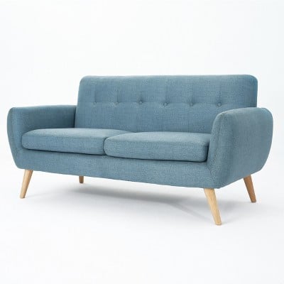 Christopher Knight Home Josephine Mid Century Modern Petite Sofa