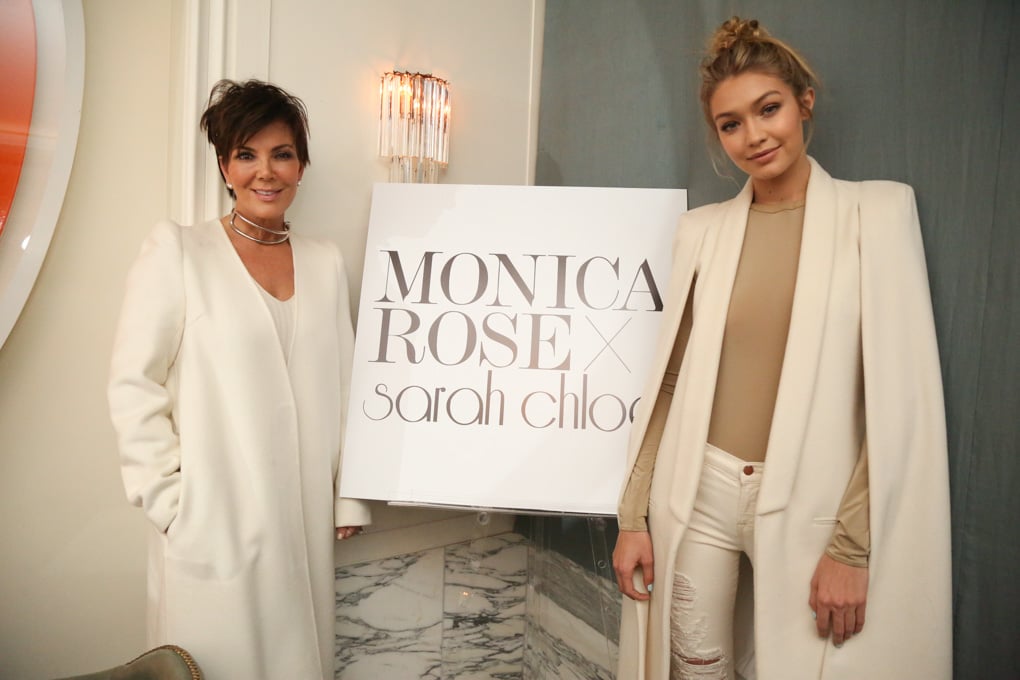 Gigi Hadid's White Cape Jacket