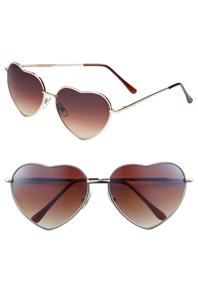 Heart shaped sunglasses uk clearance
