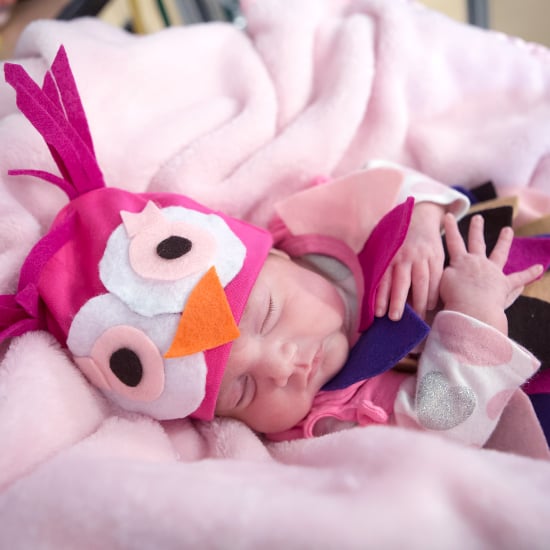 Babies in Halloween Costumes at Hospital