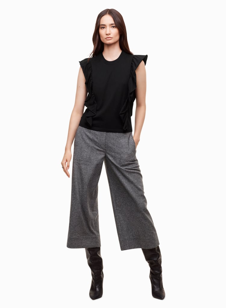 Aritzia Agathe TShirt What to Wear to Work For Fall POPSUGAR