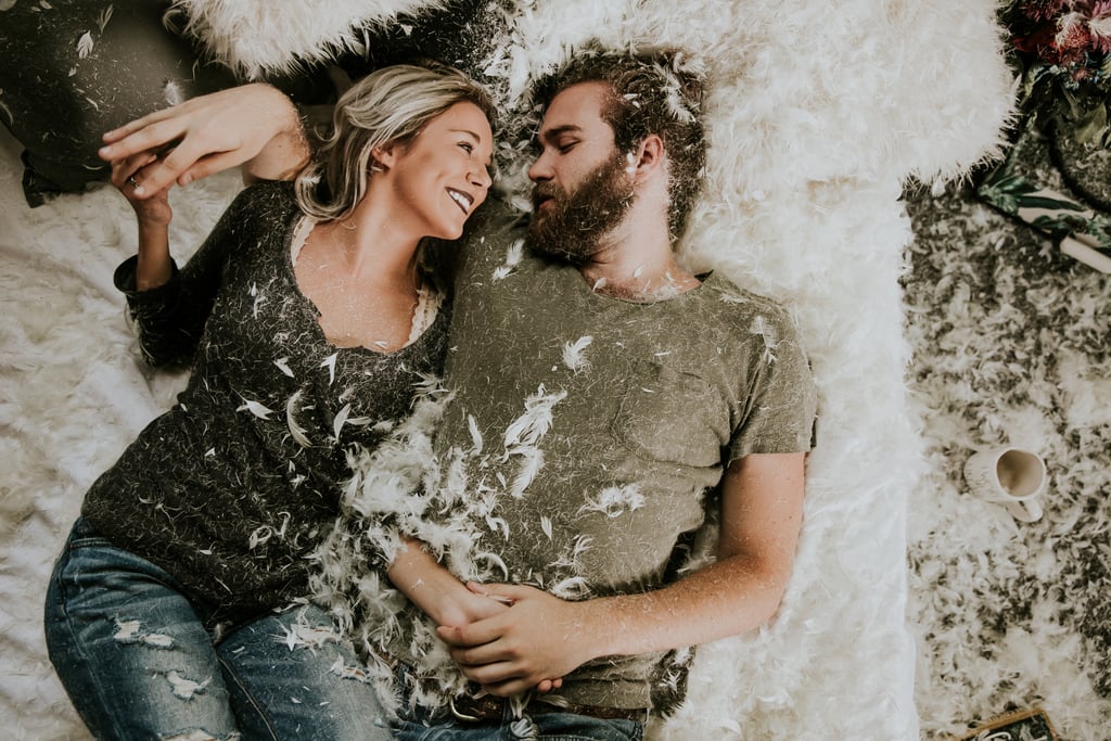 Cozy Engagement Photo Shoot In A Loft Popsugar Love And Sex Photo 49 4915