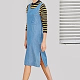 holding horses denim dress