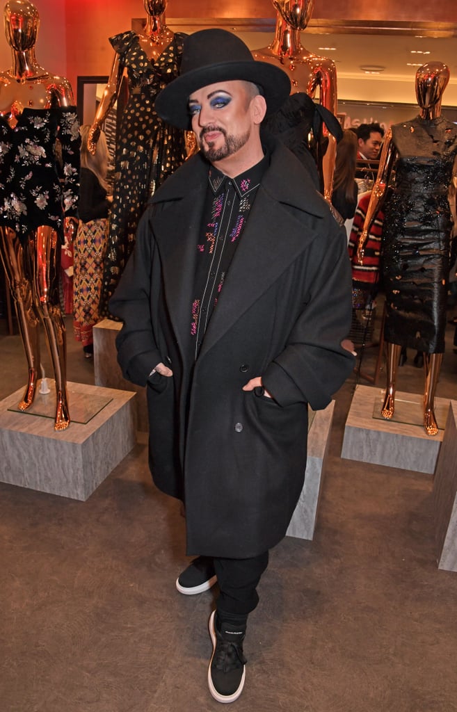 Boy George at the Fashion For Relief Charity Pop-Up Store