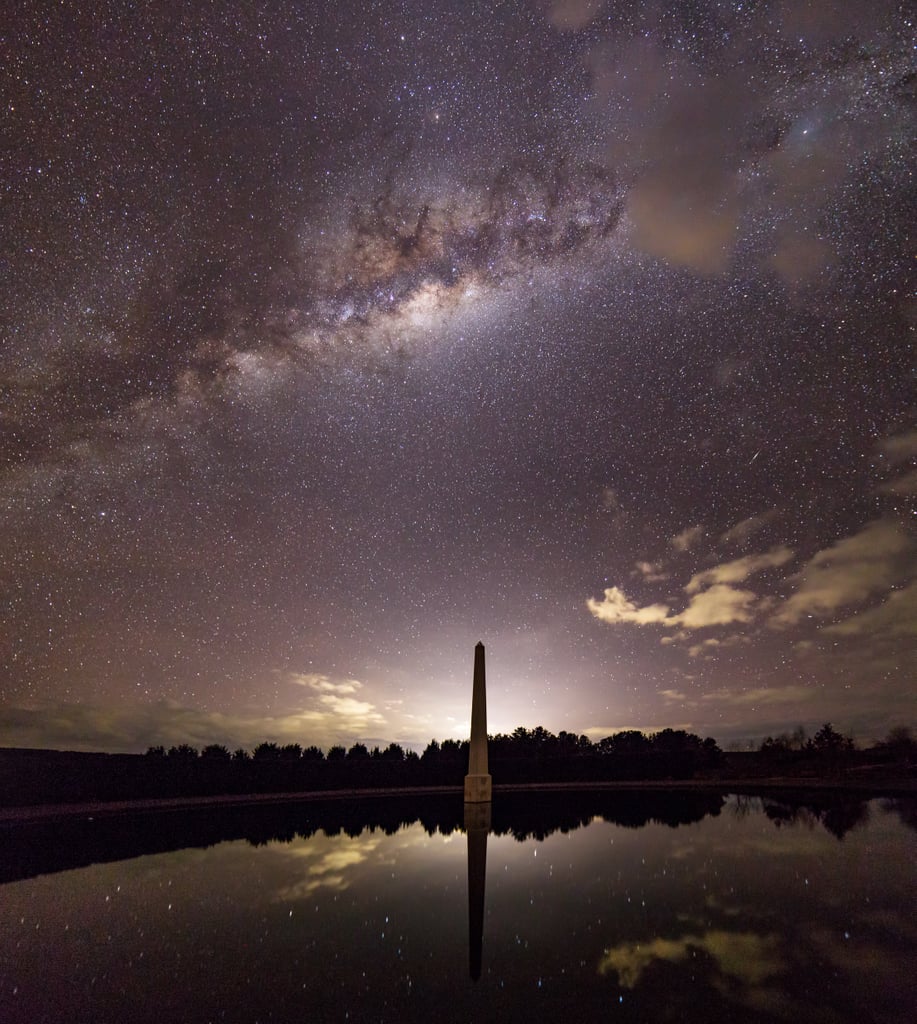 Theme ("Light Pollution: The Bad and the Beautiful") Honorable Mention — "Oberon Mill Illumination"