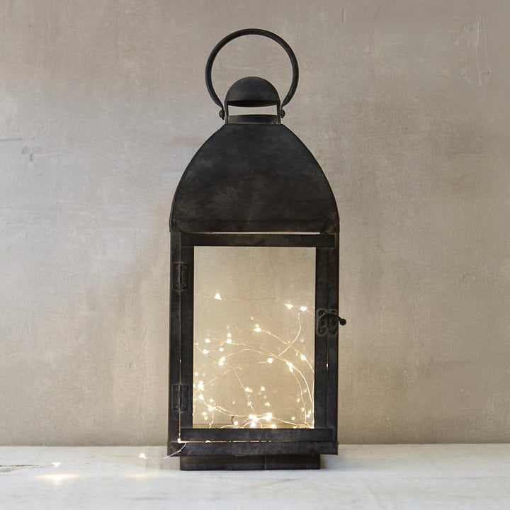 Aged Iron Lantern