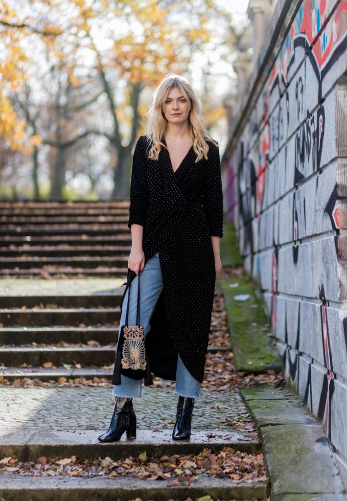 long shirt dress outfit