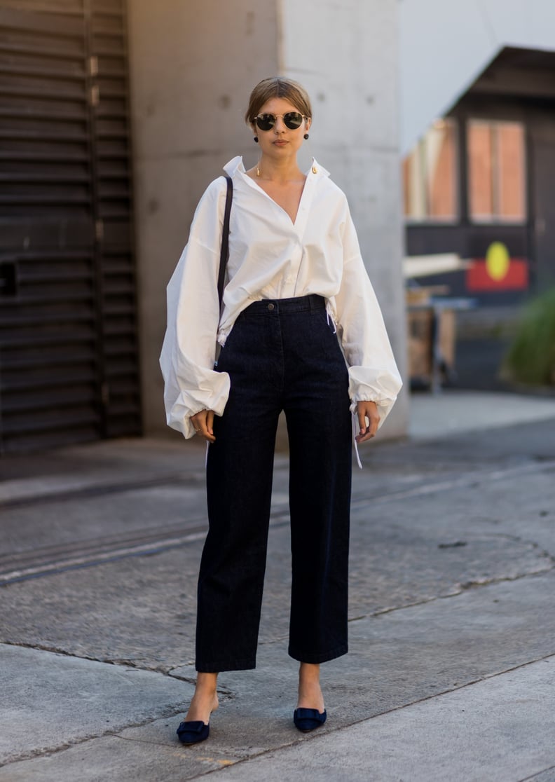 French Tuck and Cascading Sleeves