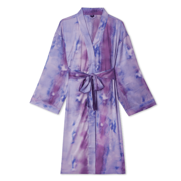 Tie-Dye Ultraviolet Robe