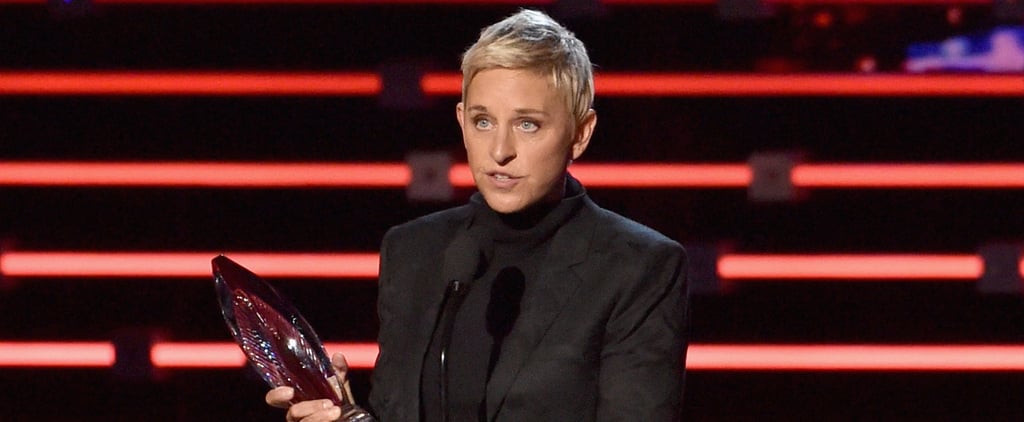 Ellen DeGeneres People's Choice Award Speech 2016