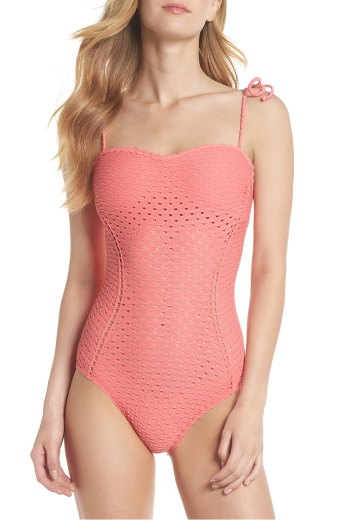 Robin Piccone Bandeau One-Piece Swimsuit