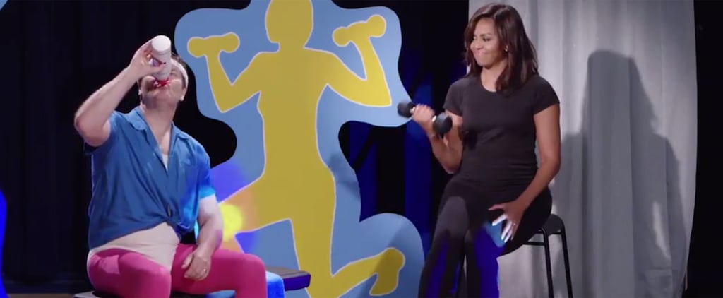 Funny or Die History of Exercise Video With Michelle Obama