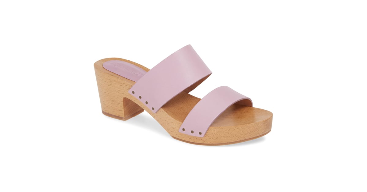 Madewell The Clara Clog Sandals Yes Heeled Sandals Can Be