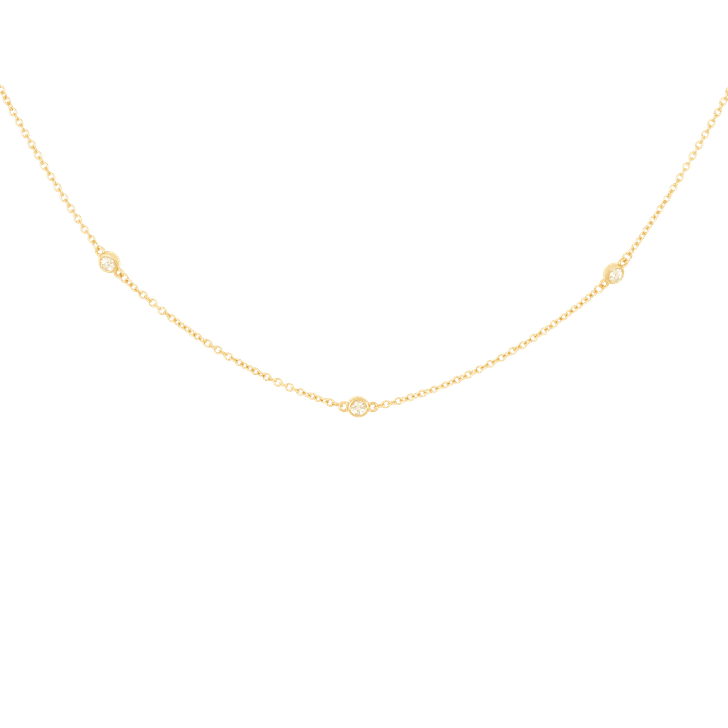 Mejuri Satellite Necklace White Sapphire 54 Gorgeous Pieces of
