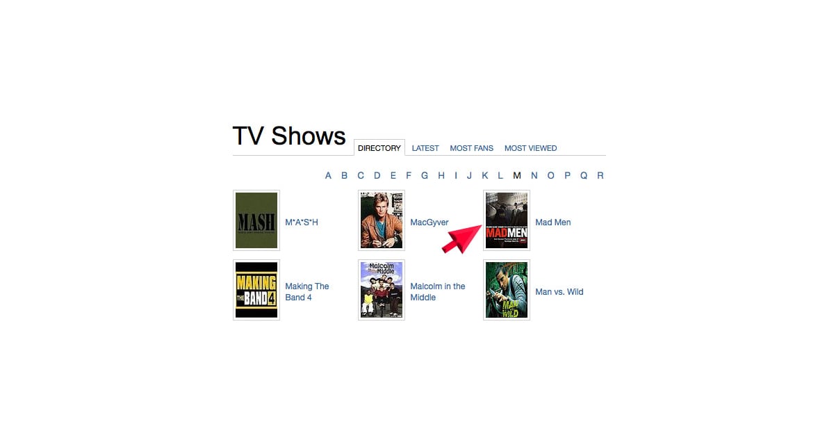 Use the alphabetized directory to find your favorites. | How to Add my ...