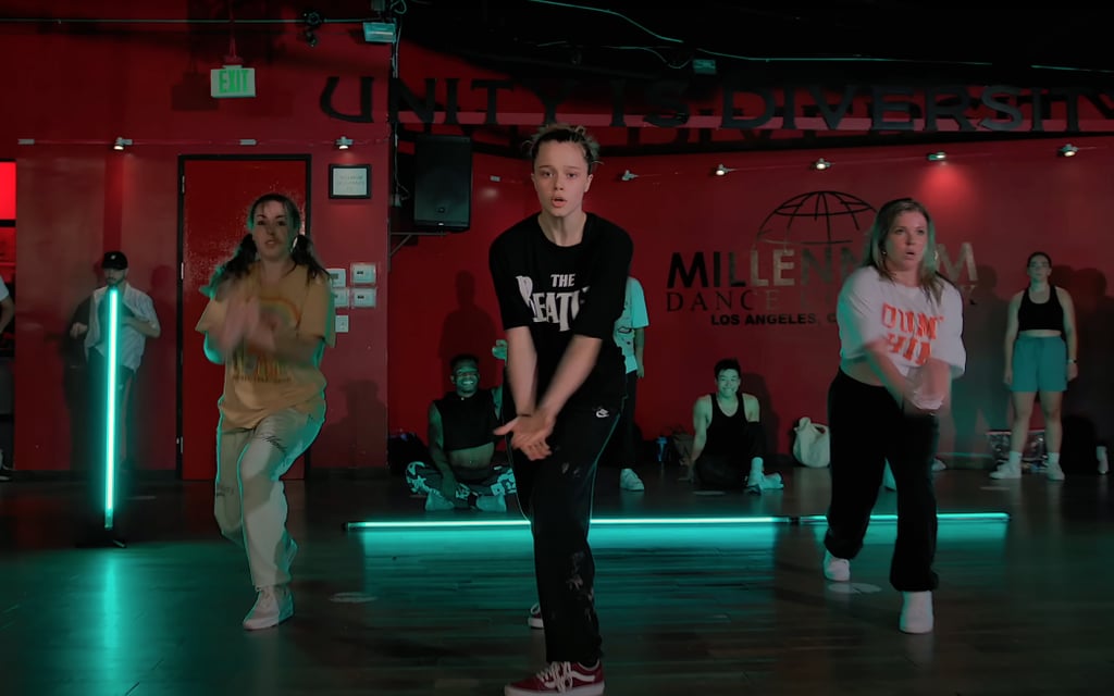 Shiloh Jolie-Pitt Performing at Millennium Dance Complex