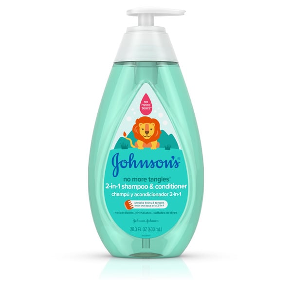 Johnson's No More Tangles 2-in-1 Shampoo & Conditioner