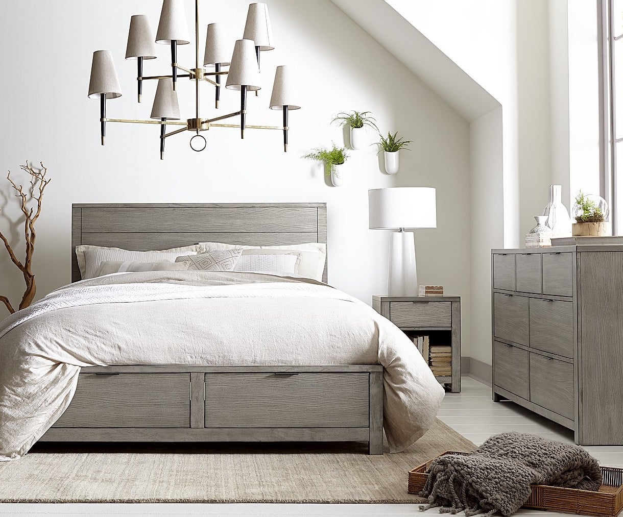Furniture Tribeca Storage Full Platform Bed 15 Space Saving Beds