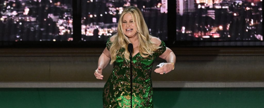Jennifer Coolidge Dances to Her Cutoff Music After Winning an Emmy For "The White Lotus"