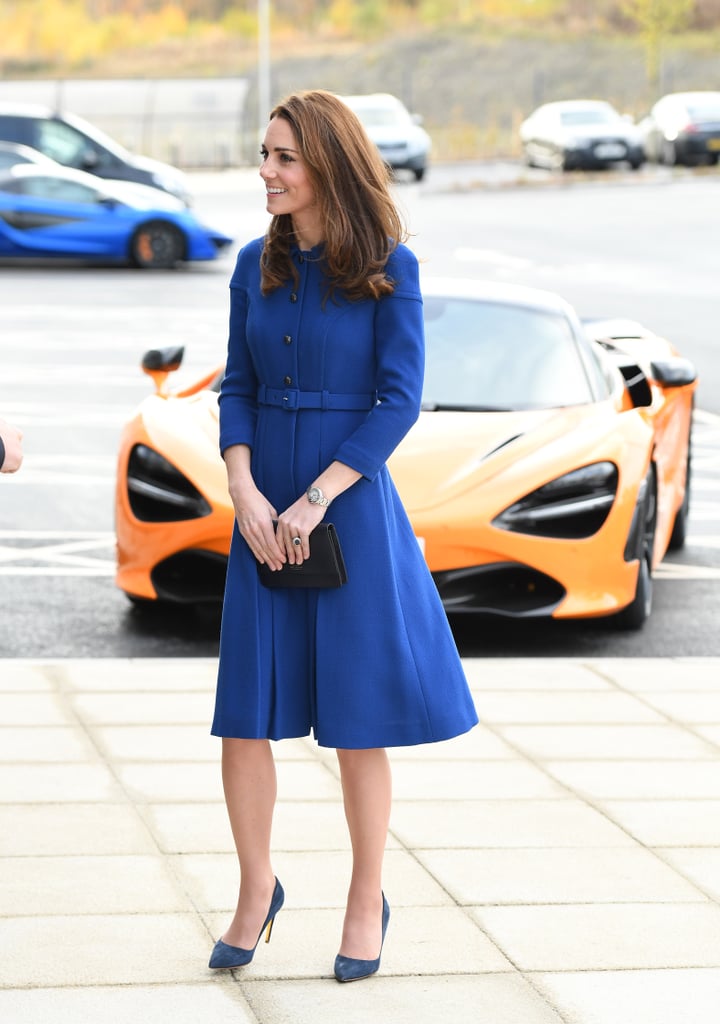 Kate Middleton Blue Eponine Dress November 2018