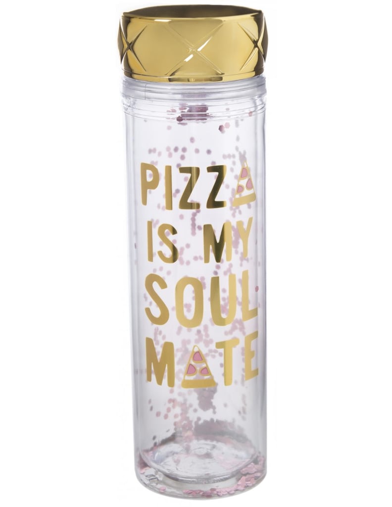 Pizza Is My Soul Mate Double-Wall Water Bottle