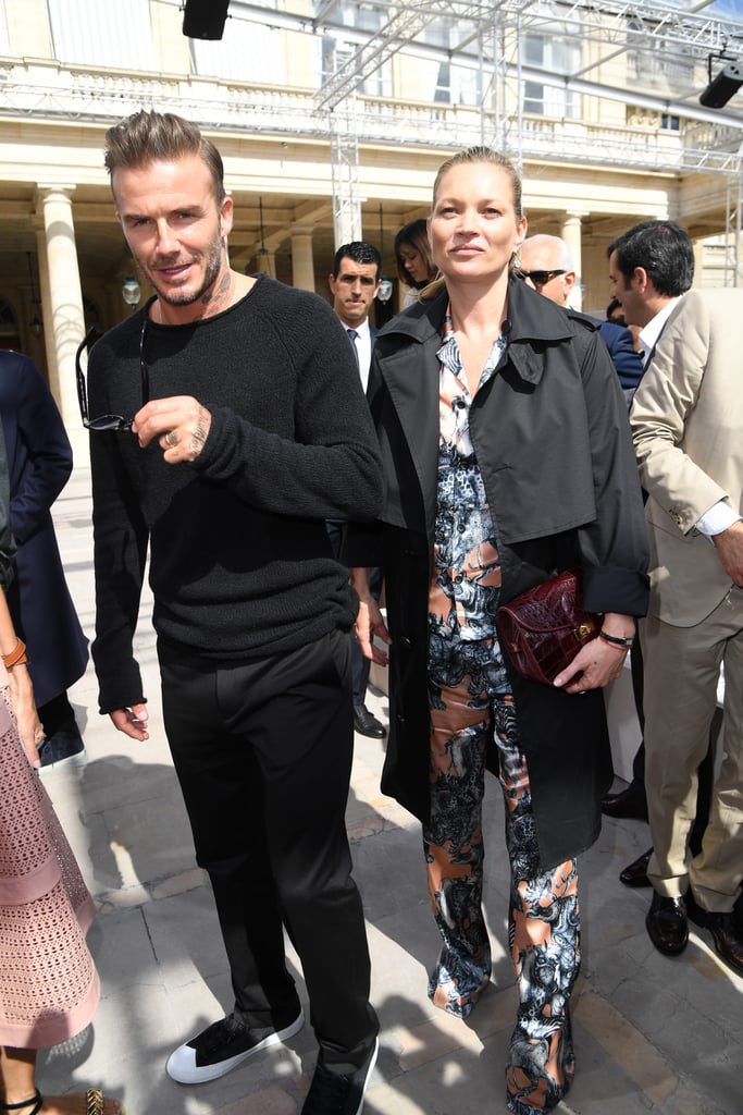 Kate Moss Wore A Matching Set To The Louis Vuitton Show Kate Mosss Outfit At Louis Vuittons 
